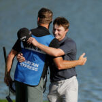 A teenage golfer is taking The American Express field by storm after historic second round