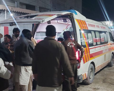 A suicide bomber strikes a wedding in northwestern Pakistan and kills 7 people