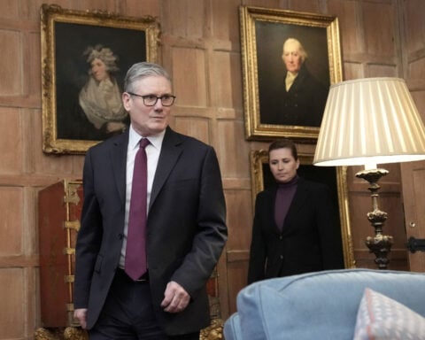 Trump praises British troops after drawing outrage at comments downplaying NATO’s role in Afghanistan