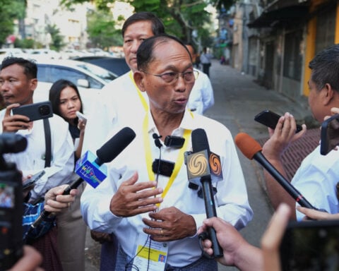 Myanmar holds its last election round with the army already certain to keep control over government