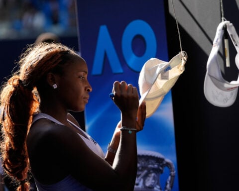 At 21, Coco Gauff has enjoyed hanging out with emerging teens at Australian Open