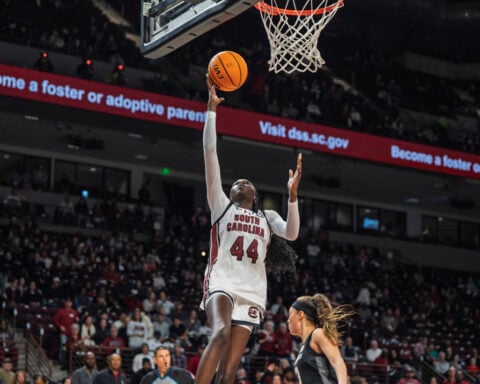 Latson, Johnson lead No. 2 Gamecocks to 103-74 win, ending 'Dores perfect start