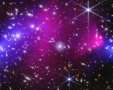 Mysterious dark matter may be better understood through a new map of far-off galaxies