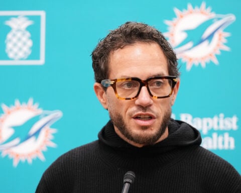 Mike McDaniel joins Harbaugh, Herbert as Chargers' offensive coordinator after Dolphins firing