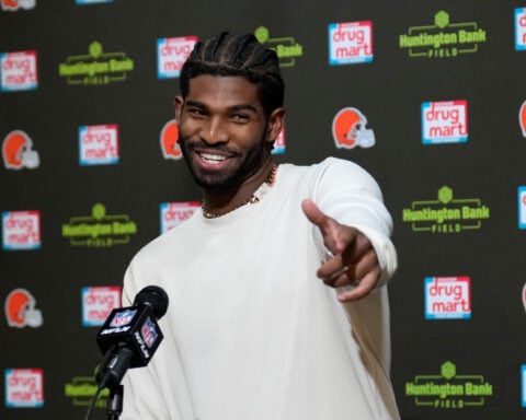 Browns' Shedeur Sanders will be one of the AFC's quarterbacks for the Pro Bowl Games, AP source says