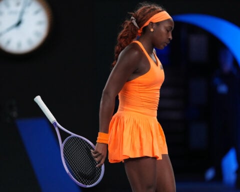 'Emotional' Coco Gauff smashes racket in frustration after Australian Open loss