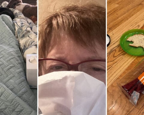 Tissue boxes, binge-watching and DoorDash: How you’re making it through a record-breaking flu season