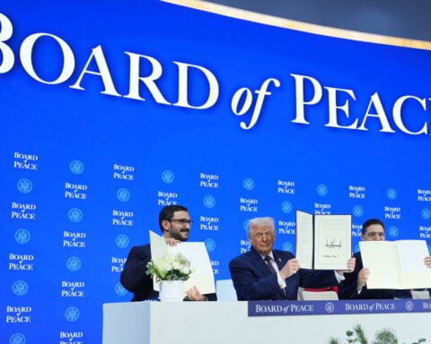 Trump eyes basing his new Board of Peace at a Washington building in legal limbo