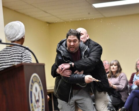 After assault on Ilhan Omar, Trump responds with another blame-the-victim conspiracy theory