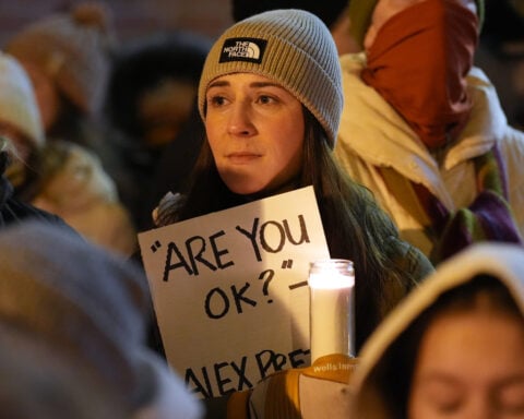 New videos show Alex Pretti scuffle with federal officers in Minneapolis 11 days before his death