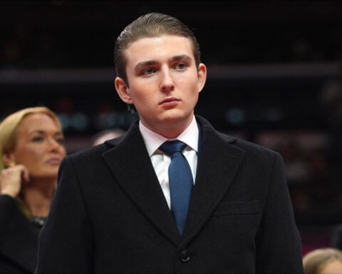 Assailant convicted after Barron Trump calls London police to report crime he saw on video