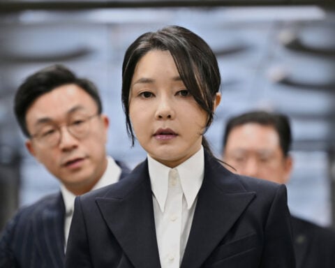 South Korea's former first lady sentenced to 20 months in prison for corruption