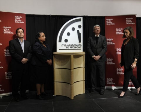 'Doomsday Clock' moves closer to midnight over threats from nuclear weapons, climate change and AI