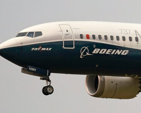 Boeing's sales jump nearly 60% in 4Q, bolstered by strong rise in airplane deliveries