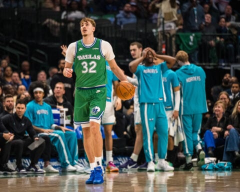 Kon Knueppel is giving former Duke teammate Cooper Flagg a challenge in NBA Rookie of the Year race