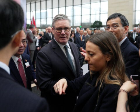 Starmer says UK ‘can’t stick its head in the sand’ over China after Trump issues warning