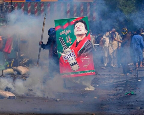 Pakistan says imprisoned ex-Prime Minister Imran Khan is in good health after an eye procedure