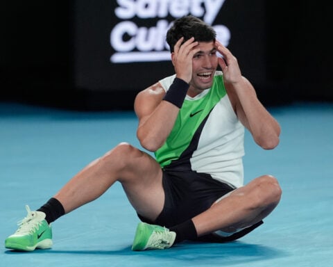 Carlos Alcaraz beats Novak Djokovic to become the youngest man to complete a career Grand Slam