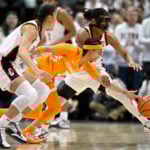 No. 1 UConn crushes Tennessee 96-66 in the Lady Vols' worst loss in the history of the rivalry