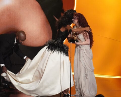 Olivia Dean wins Grammy award for best new artist