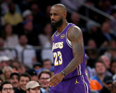 LeBron James wasn't thinking about his All-Star streak after being injured to start the season