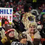 The Latest: Groundhog Punxsutawney Phil will predict winter's end or 6 more weeks of cold