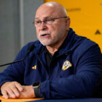 Barry Trotz is retiring as Predators GM once a successor is found, AP source says