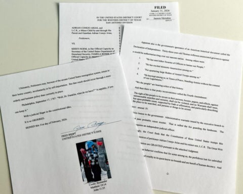 Father of 5-year-old detained in Minnesota disputes government assertion he abandoned the boy