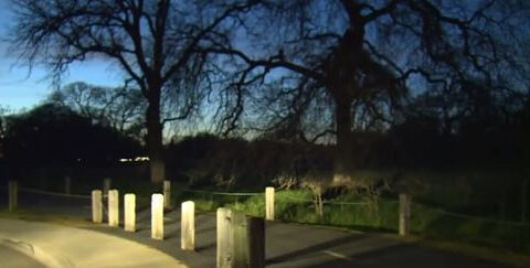 Kid e-biker gang on trail allegedly assaults man and his daughter