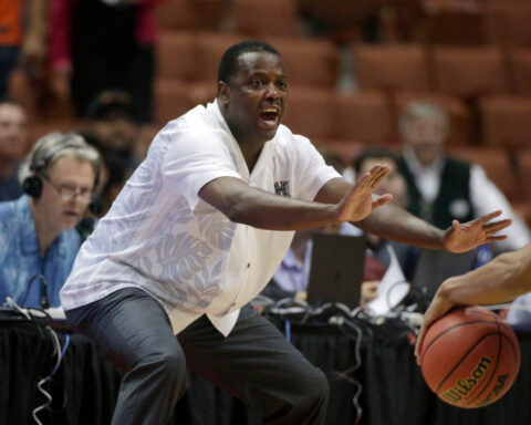 Tuskegee men's basketball coach Taylor handcuffed after intervening in postgame incident
