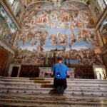 Michelangelo's 'The Last Judgment' fresco undergoes 3-month cleaning at Sistine Chapel