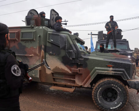 Syria's interior ministry forces enter key city under deal with Kurdish-led SDF