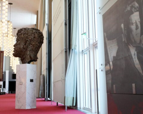 Trump says he won't tear down the Kennedy Center arts venue but it needs to be closed for repairs