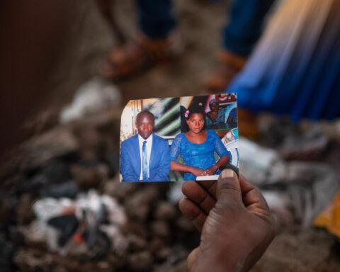 Families mourn those killed in a Congo mine landslide as some survivors prepare to return