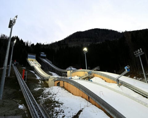 Climate change threatens the Winter Olympics’ future – and even snowmaking has limits for saving the Games