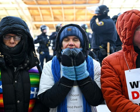 Clergy protests against ICE turned to a classic – and powerful – American playlist