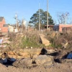 A growing sinkhole frustrates city leaders and residents