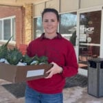 Community helps farmer deliver houseplants to seniors