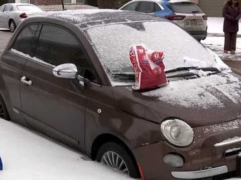 Frozen car mystery leaves Racine woman stuck in ice for over a week