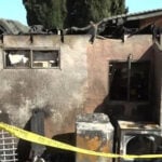 Woman escapes apartment fire barefoot, searches for missing pets