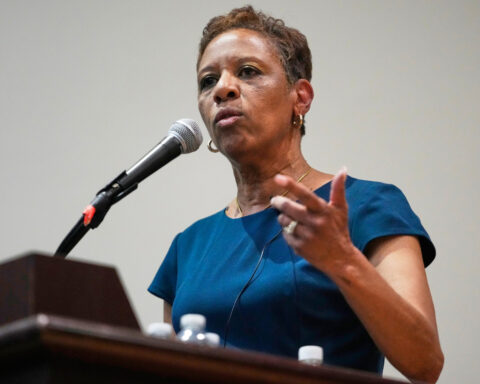 New York governor picks a new running mate, as her current No. 2 moves to unseat her