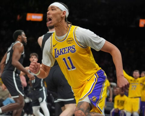 Lakers' Jaxson Hayes has been suspended 1 game for pushing Wizards mascot 'G-Wiz'