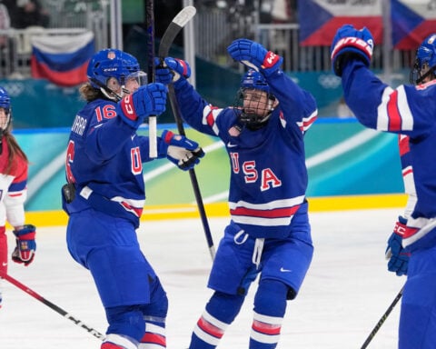 Scamurra scores 2, and U.S. opens women's Olympic hockey tournament with 5-1 win over Czechia