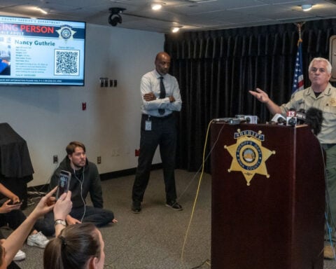 Sheriff shows timeline of Nancy Guthrie's disappearance