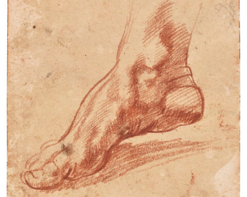 Tiny Michelangelo sketch of a foot sells for more than $27 million, an auction record