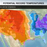 The eastern US has been gripped by an Arctic freeze. That’s about to change