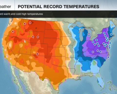 The eastern US has been gripped by an Arctic freeze. That’s about to change