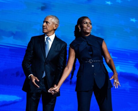 Trump shares racist video depicting Obamas as apes, sparking outrage