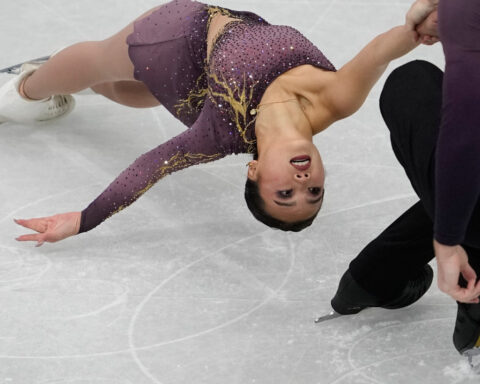 Chock and Bates rock as reigning champ US leads team figure skating event at Milan Cortina Olympics