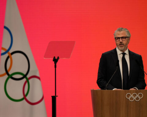 LA Olympics chief faces calls to resign after flirty emails with Ghislaine Maxwell are revealed in Epstein files